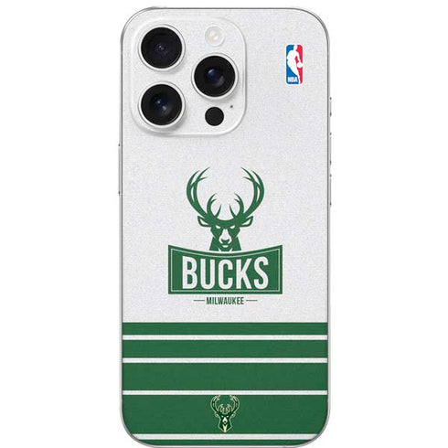 NBA Milwaukee Bucks Static iPhone 16 Pro Skin